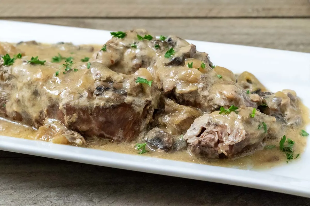 Slow Cooker Country Style Pork Ribs and Mushroom Gravy 6.jpg