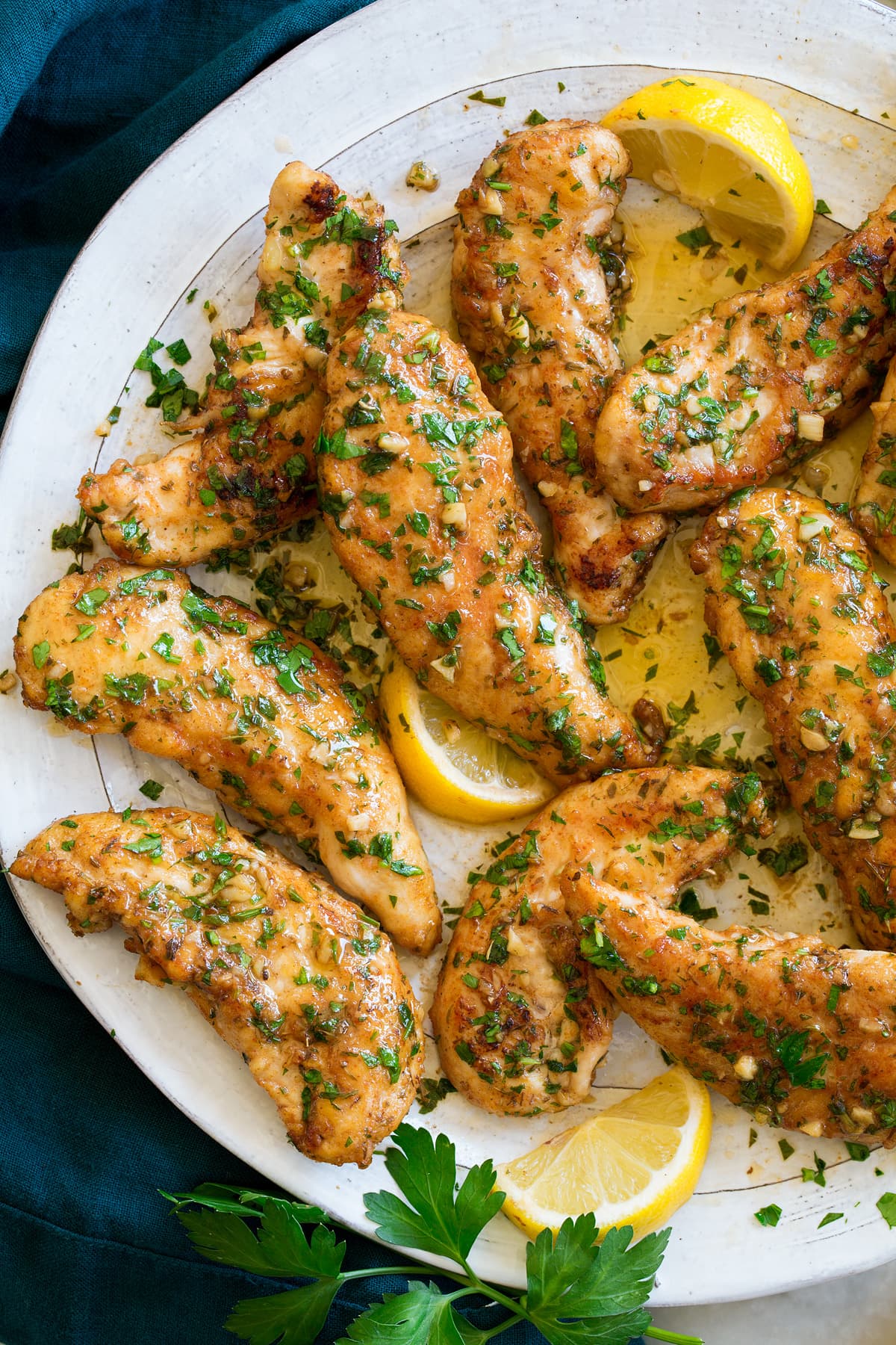 Garlic Butter Chicken Tenderloins 1 chicken tenders 6