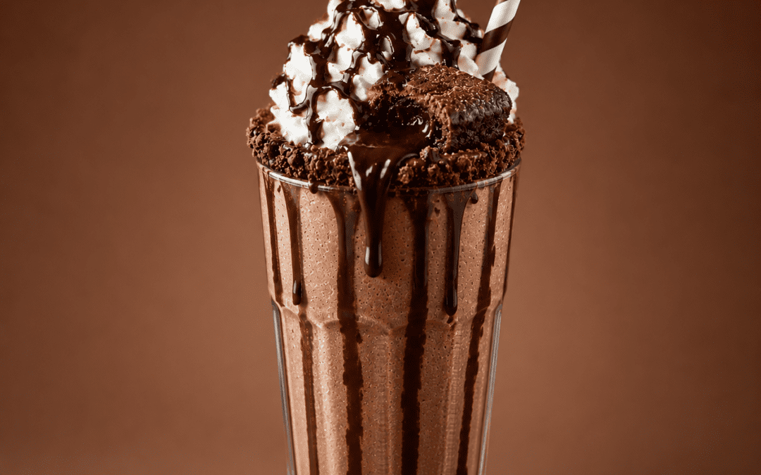 Molten Lava Cake Milkshake