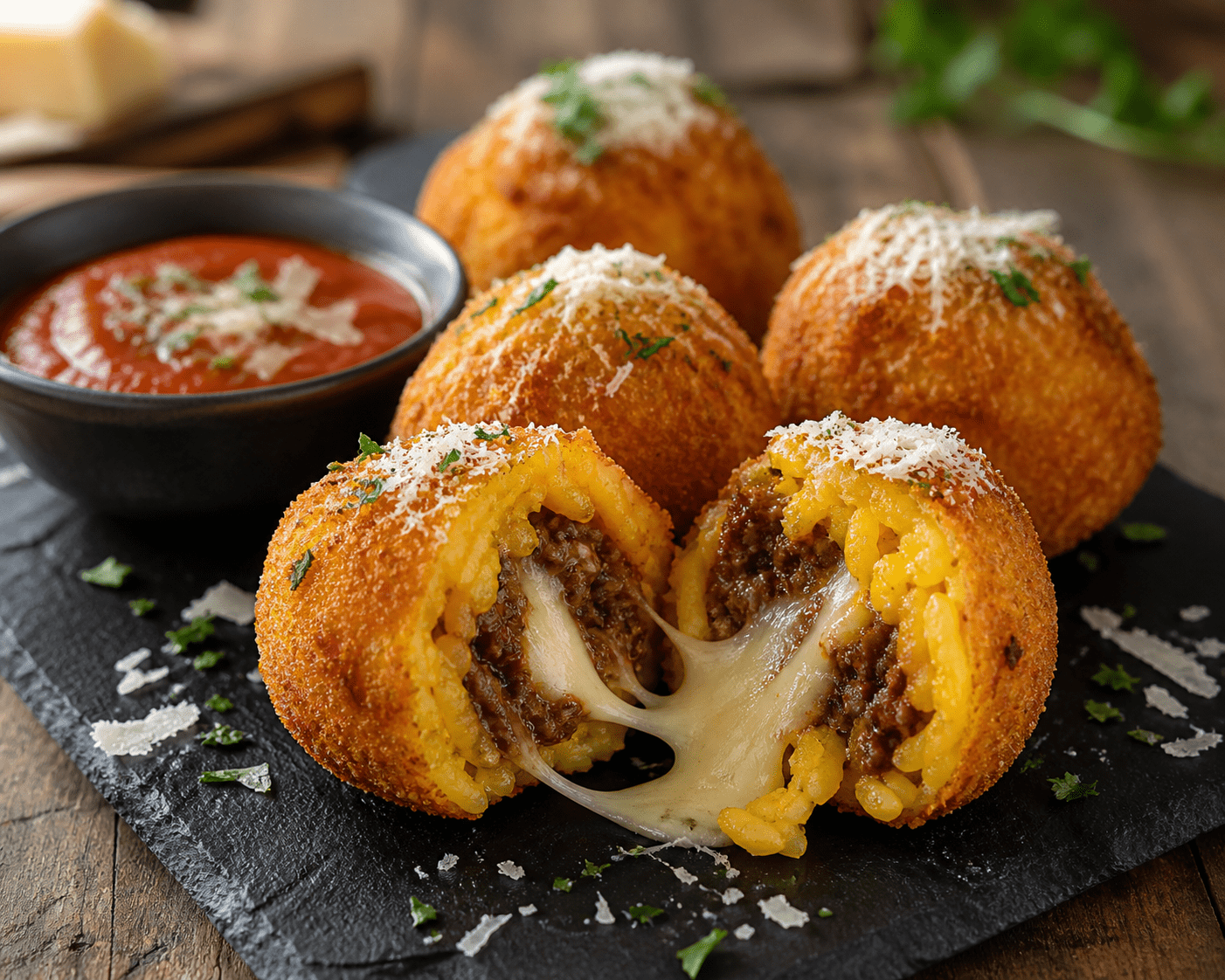 Flavored Cheesecake Beef Arancini with Saffron 1 f2f30986 4b0a 4bee 92c9 d2dfdab1ccdb